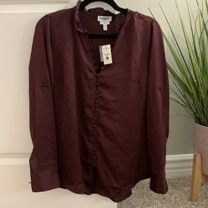 NWT Express Portfolio Shirt, medium